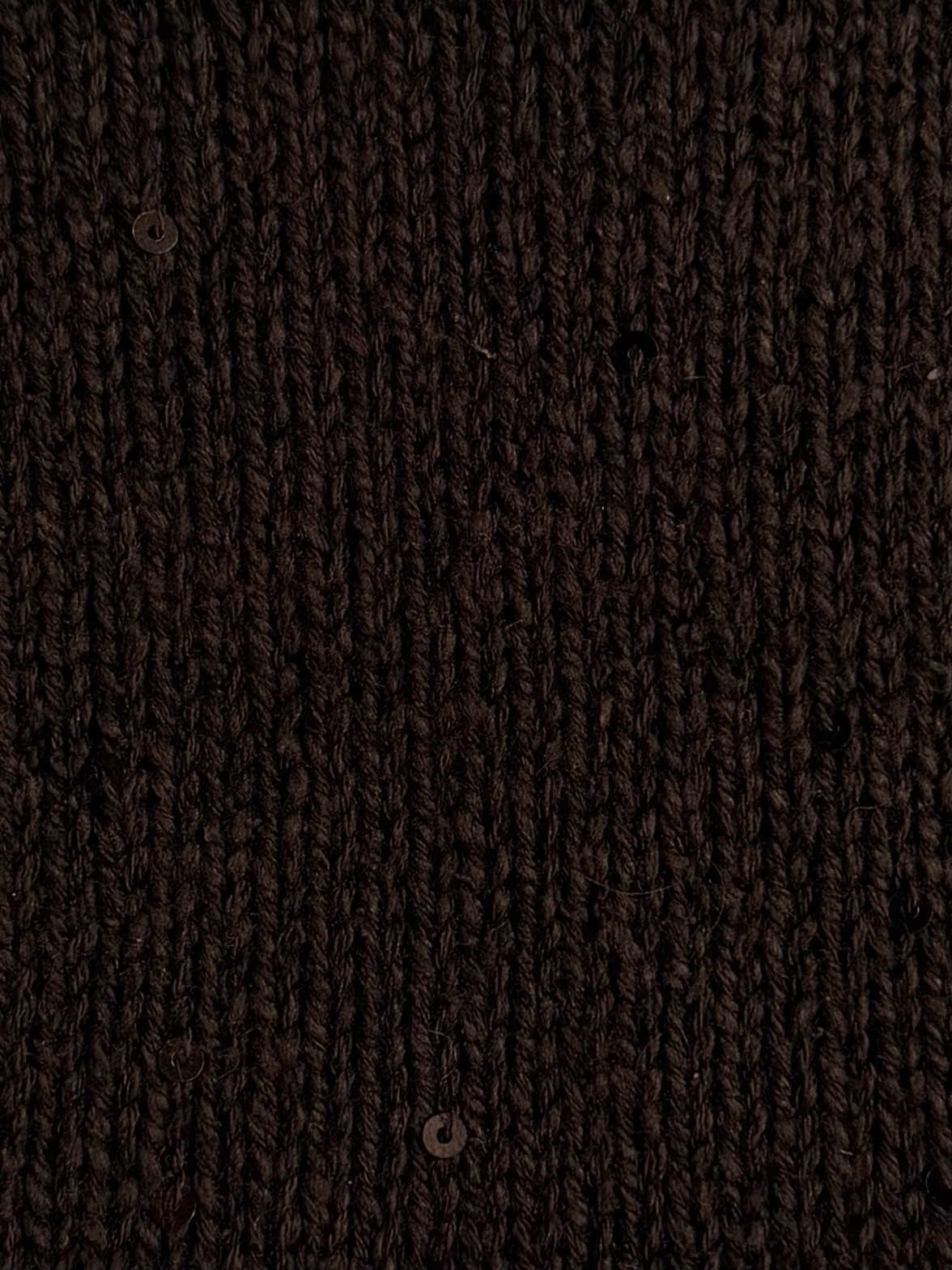 G&G Filati Rustico 440m/100g Laine mérinos et soie avec paillettes Chocolat photo 3